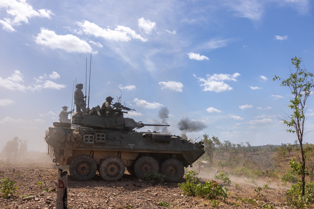 U.S. Marines with 1st LAR Bn. participate in Exercise Predator’s Run 24