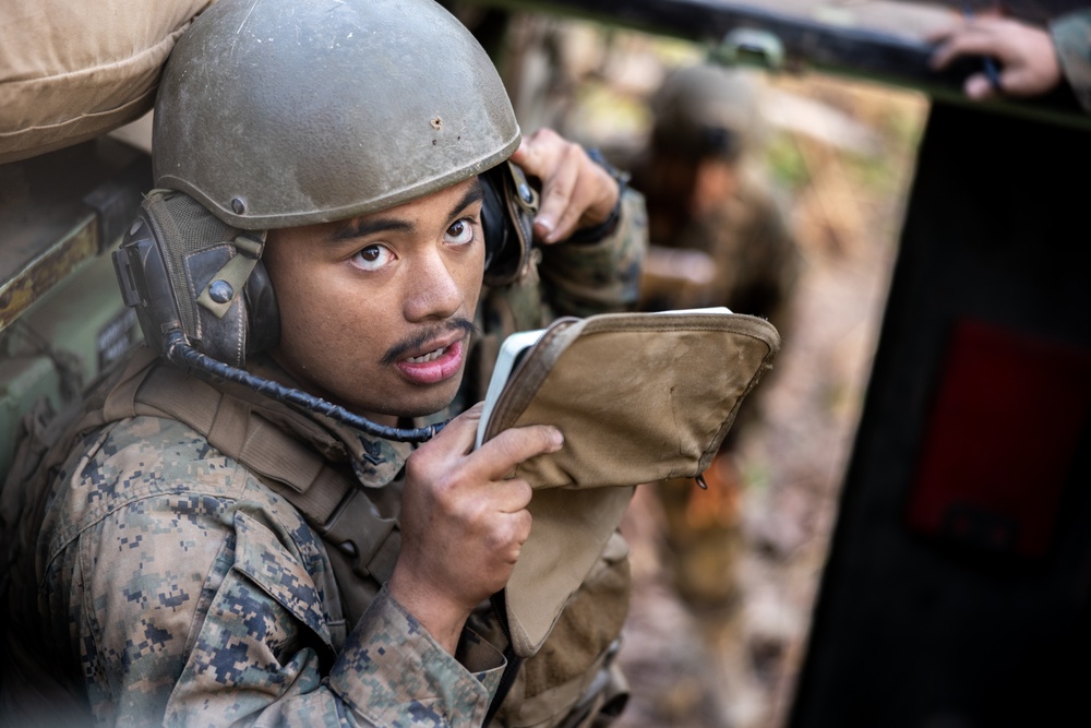 U.S. Marines with 1st LAR Bn. participate in Exercise Predator’s Run 24