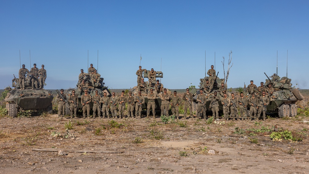 U.S. Marines with 1st LAR Bn. participate in Exercise Predator’s Run 24