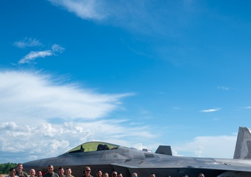 U.S. Air Force and Royal Brunei Armed Forces conduct a key leader engagement