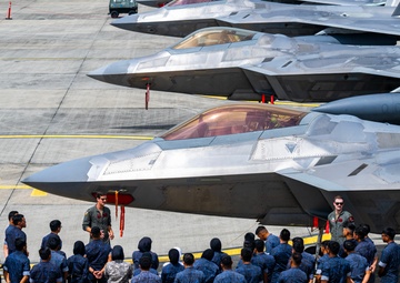 U.S. Air Force and Royal Brunei Armed Forces conduct a key leader engagement