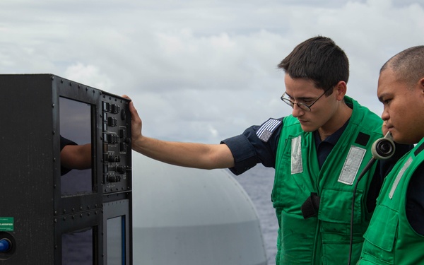 Abraham Lincoln Sailors conduct routine operations