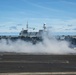 Abraham Lincoln Carrier Strike Group and Cavour Carrier Strike Group Sail in the Pacific Ocean