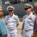 USS Spruance meets with Saipan leadership