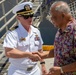 USS Spruance meets with Saipan leadership