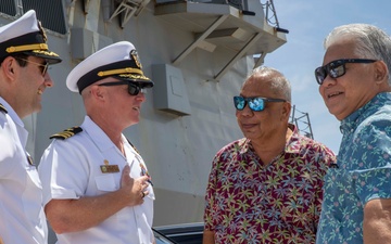 USS Spruance Conducts Saipan Port Call