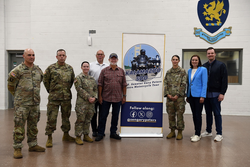 Senator Peters Visits Grand Valley Armory to Highlight Improvements