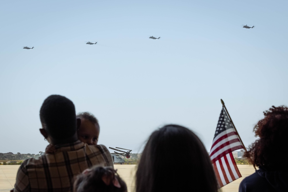 Elements of the 15th MEU return from deployment