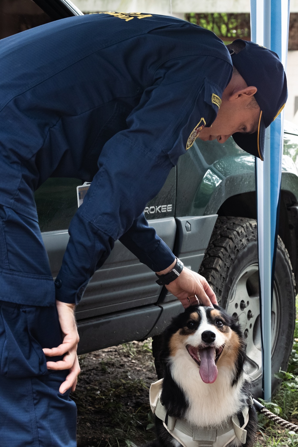 Continuing Promise 2024 personnel provide veterinary assistance in Chino, Colombia