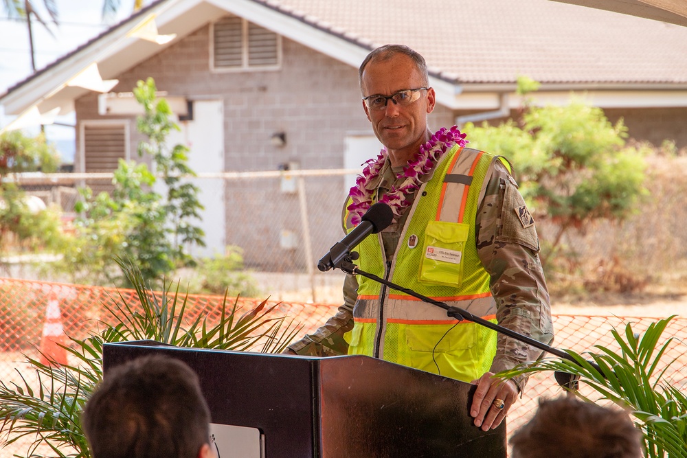 Officials gather for Kilohana Sewer Main Ground Blessing in Lahaina