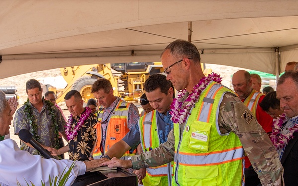 Officials gather for Kilohana Sewer Main Ground Blessing in Lahaina