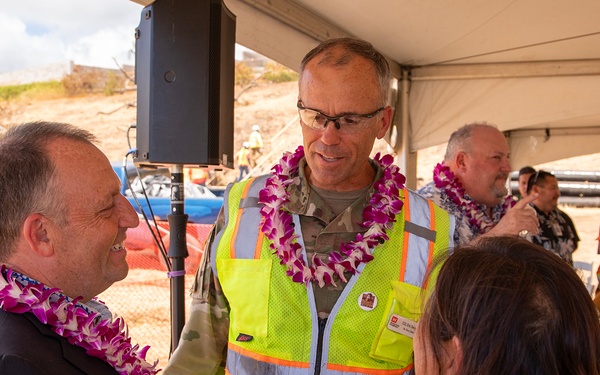 Officials gather for Kilohana Sewer Main Ground Blessing in Lahaina