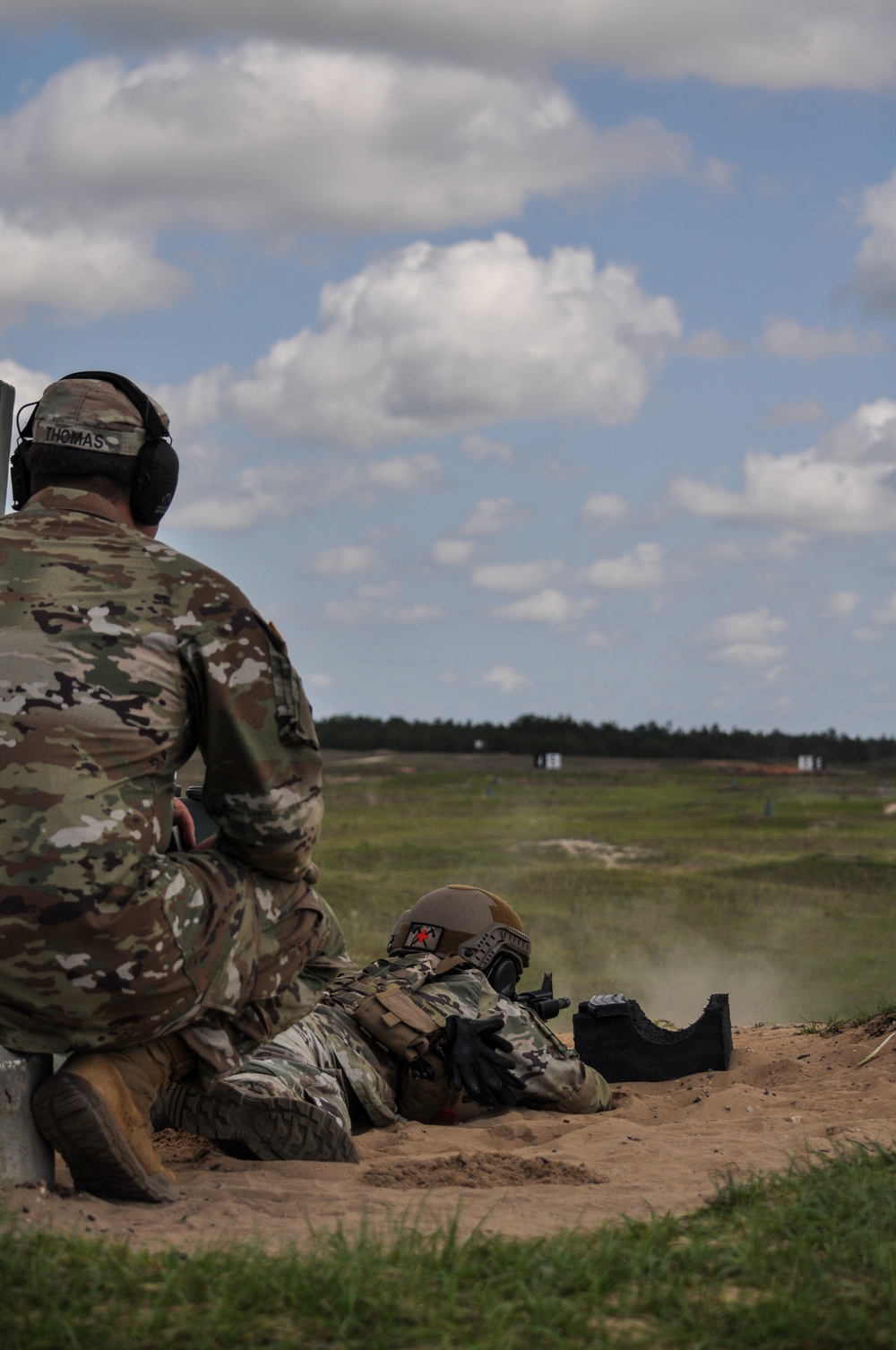 350th CACOM Soldiers qualify with M4 carbines