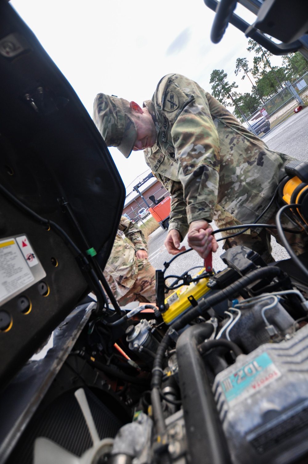 350th CACOM Motor Pool Operations