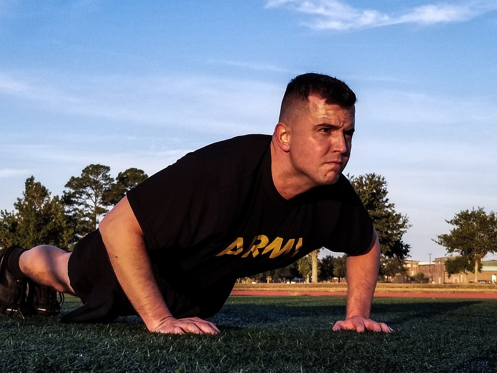 Army Reserve Signal Soldiers power through physical training