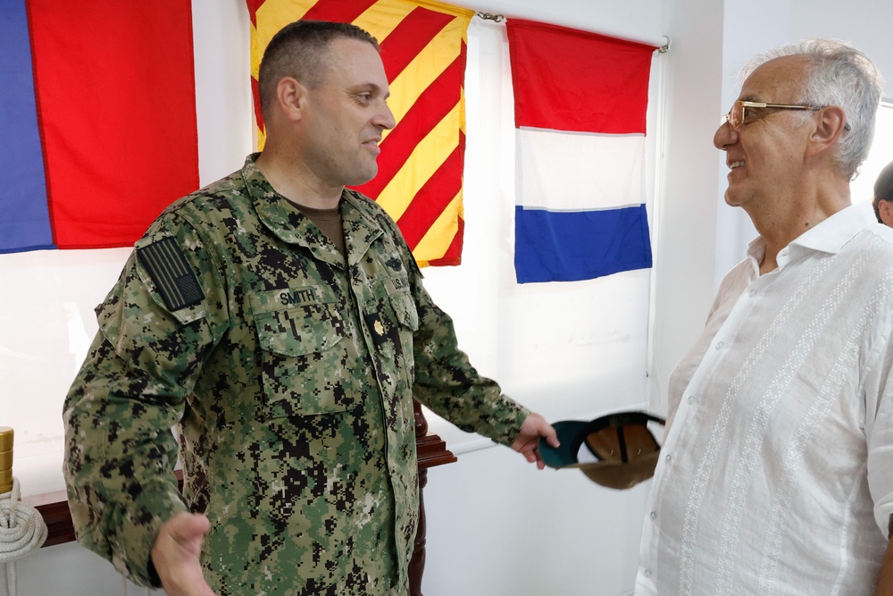 Continuing Promise 2024 held a joint ceremony between U.S. and Colombian military forces