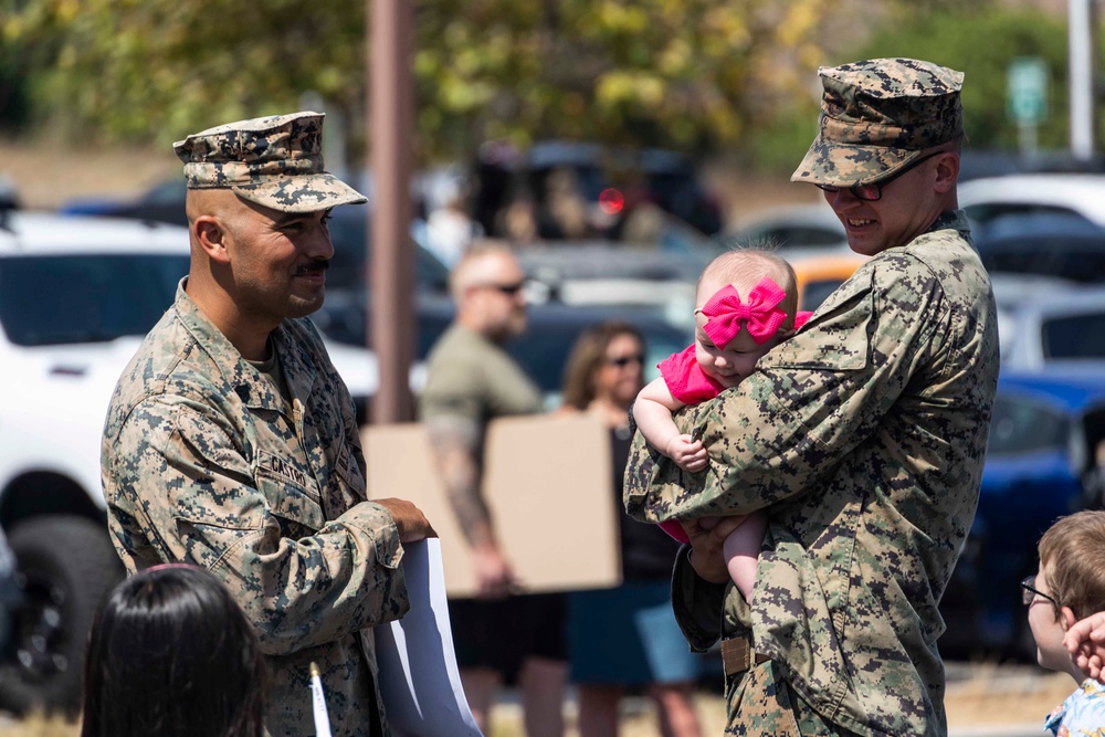 Charlie Co., BLT 1/5, USS Somerset Homecoming