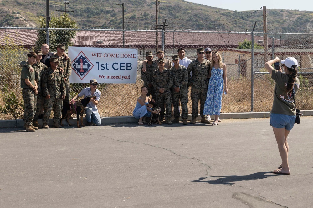 Charlie Co., BLT 1/5, USS Somerset Homecoming