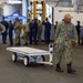 USS Ronald Reagan (CVN 76) Sailors transport sonar buoys