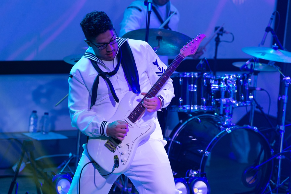 7th Fleet Band Performs at @America Jakarta