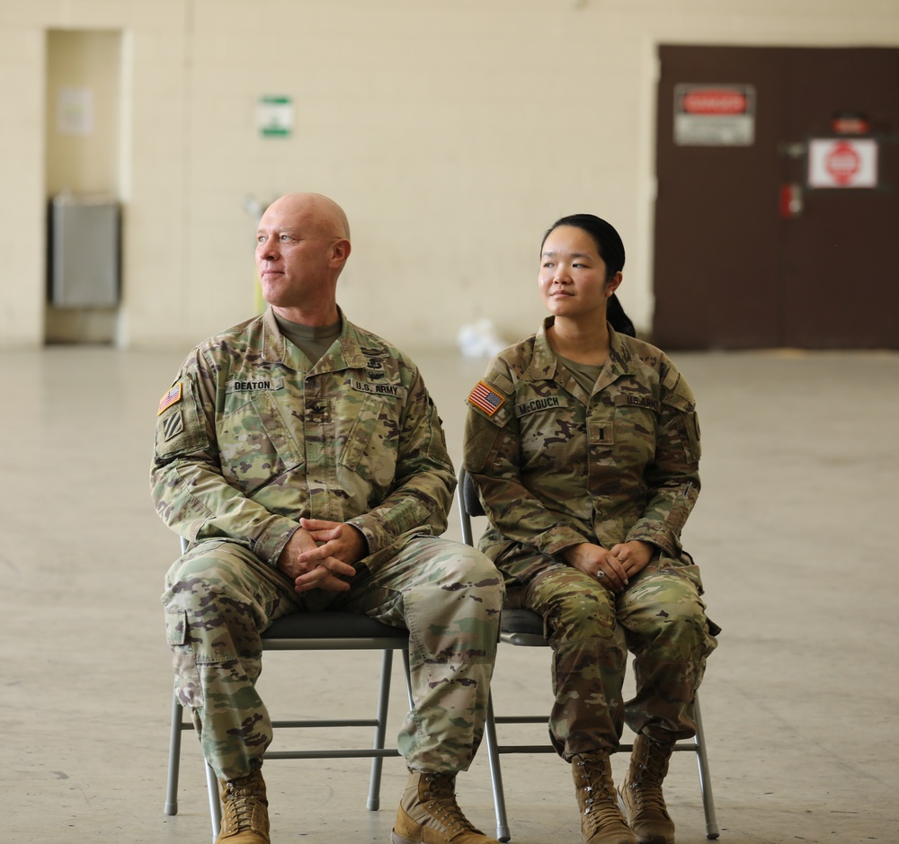 District of Columbia National Guard holds Promotion Ceremony for Capt. Jade McCouch
