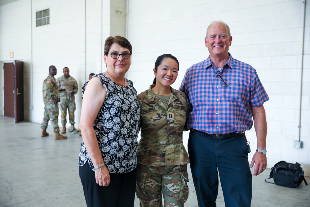 District of Columbia National Guard holds Promotion Ceremony for Capt. Jade McCouch