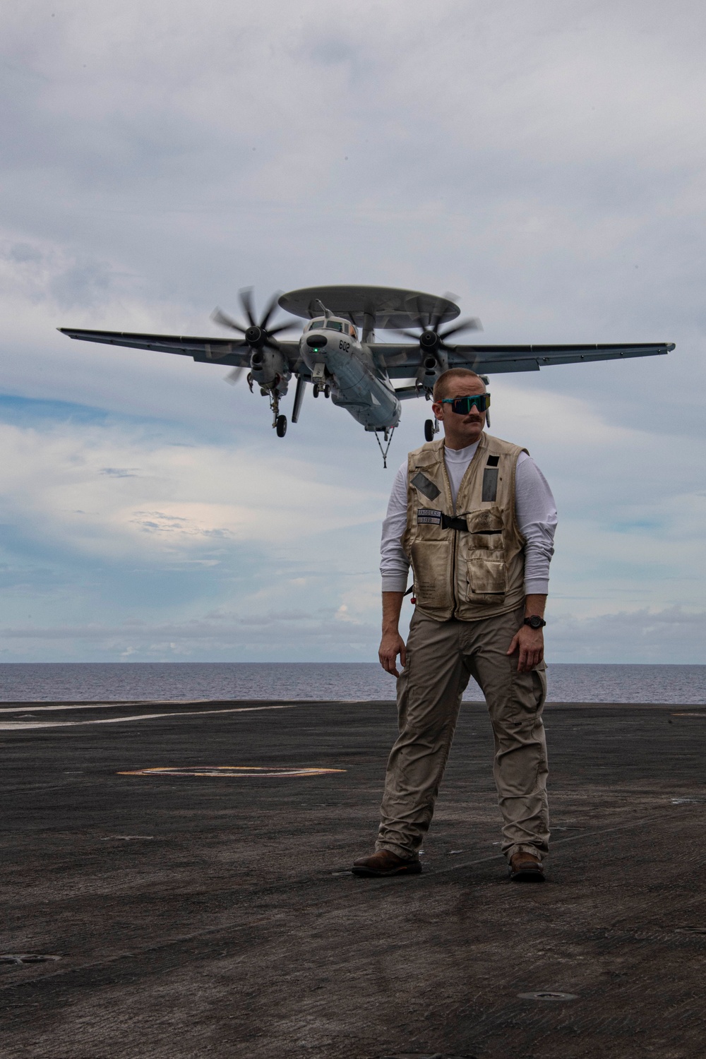 Abraham Lincoln conducts routine flight operations