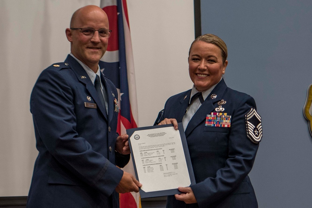 CMSgt Leslie Miller Promotion