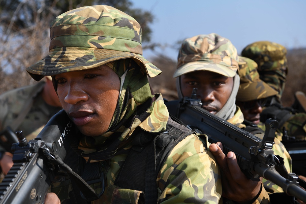 North Carolina National Guard, Botswana Defence Force conduct urban operations training at Southern Accord 2024