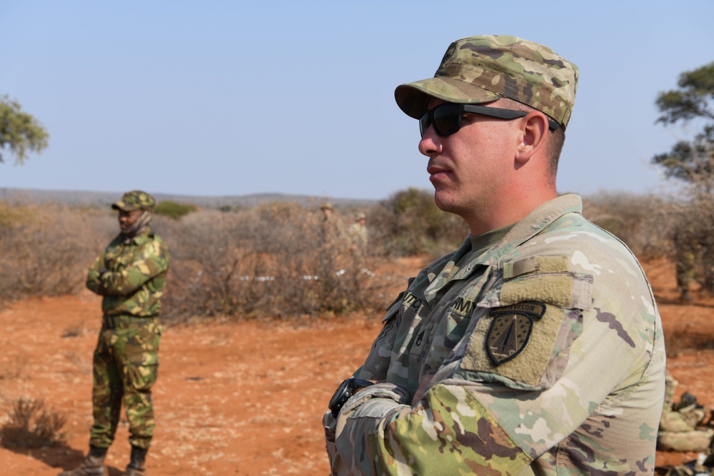 North Carolina National Guard, Botswana Defence Force conduct urban operations training at Southern Accord 2024