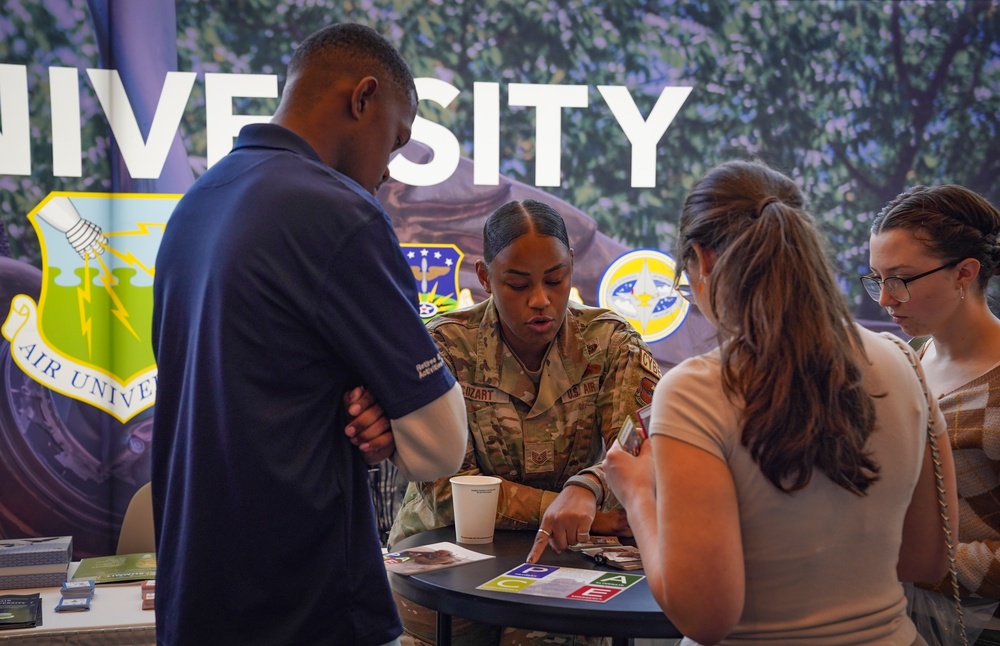 Air University programs on display at AFSA Summit