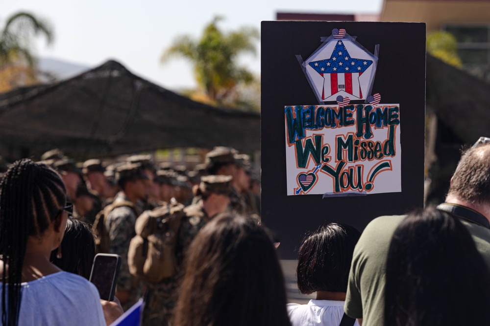 Elements of the 15th MEU Return Home from Deployment