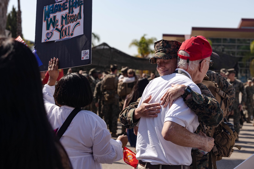 Elements of the 15th MEU Return Home from Deployment