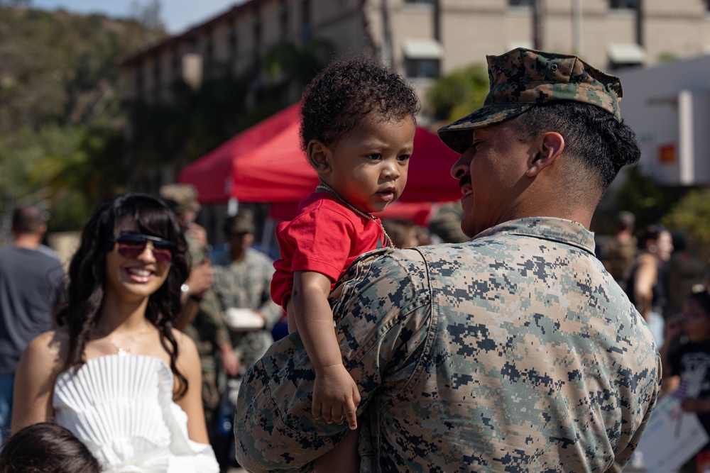 Elements of the 15th MEU Return Home from Deployment