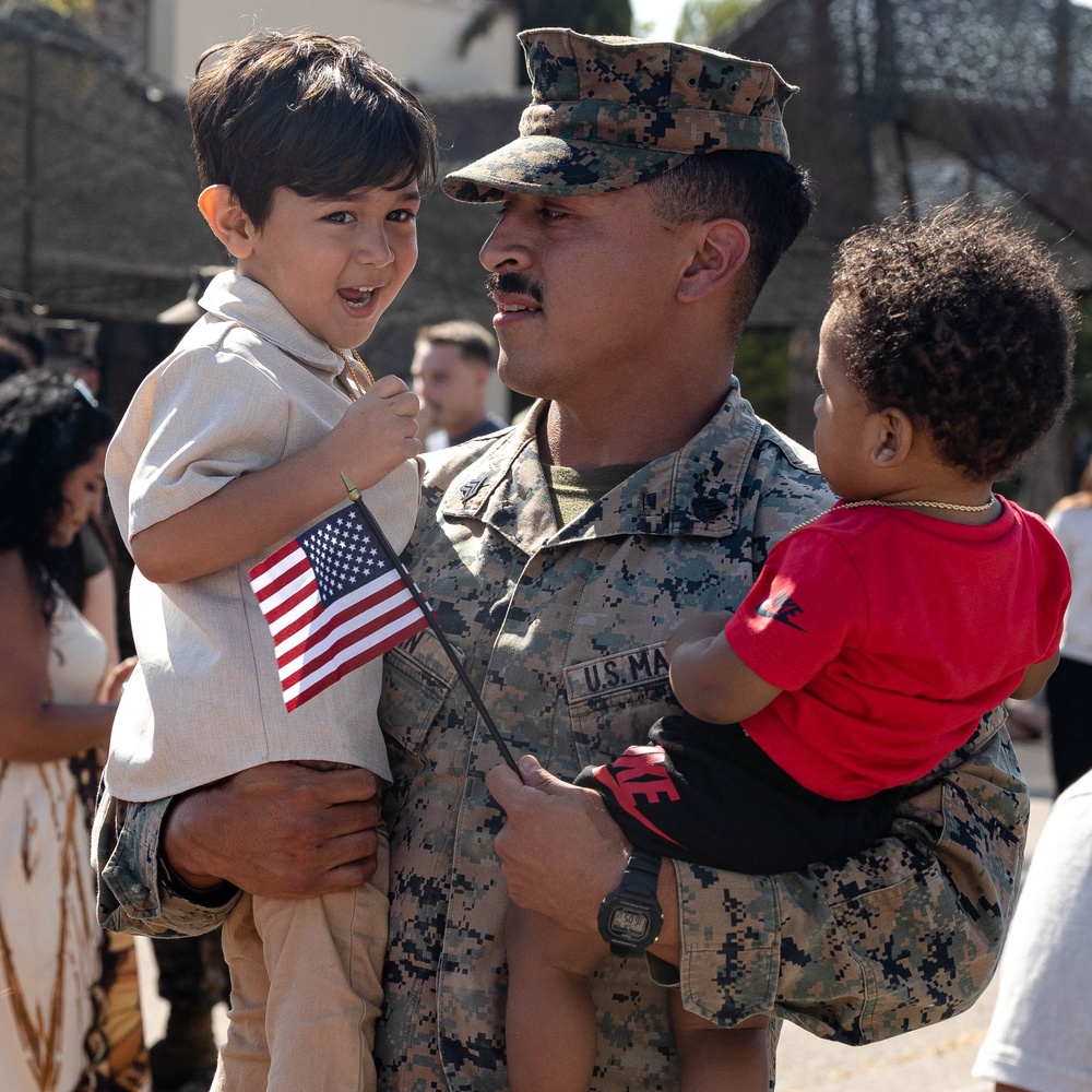 Elements of the 15th MEU Return Home from Deployment