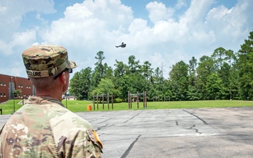 S.C. Army National Guard Soldiers conduct training on the Black Hornet Nano Unmanned Aerial Vehicle