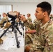 S.C. Army National Guard Soldiers conduct training on a device designed to help Soldiers locate designated targets accurately