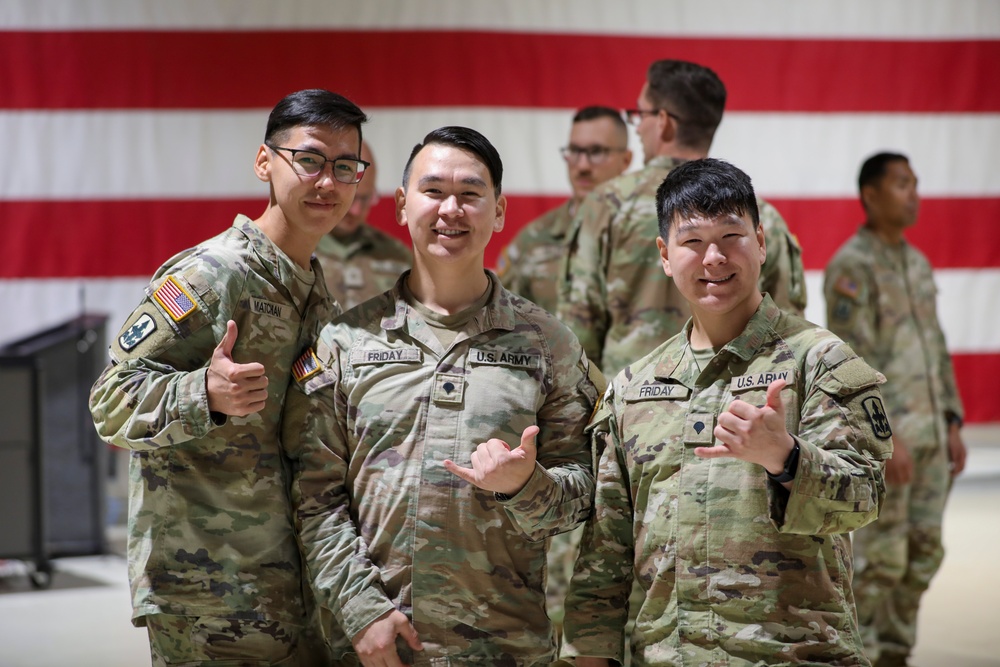 Welcome home: Bison Company Army Guardsmen returns from Kuwait