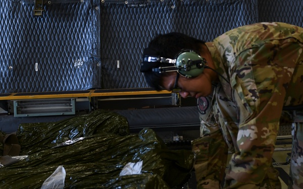 127th Medical Group patient load training on C-5 during Northern Strike 24