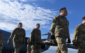 127th Medical Group patient load training on C-5 during Northern Strike 24