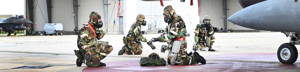 D.C. Air National Guard members participate in a readiness exercise