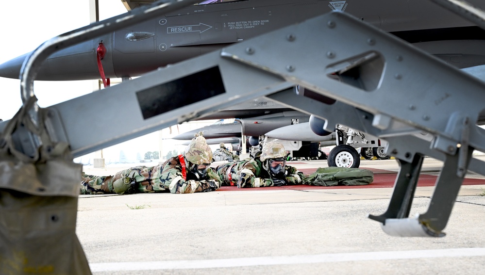 D.C. Air National Guard members participate in a readiness exercise