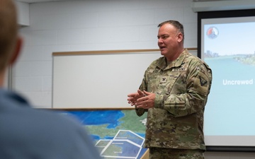 Unmanned Triple Challenge participants survey course during Northern Strike 24-2