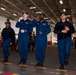 Nimitz Honor Guard Practices