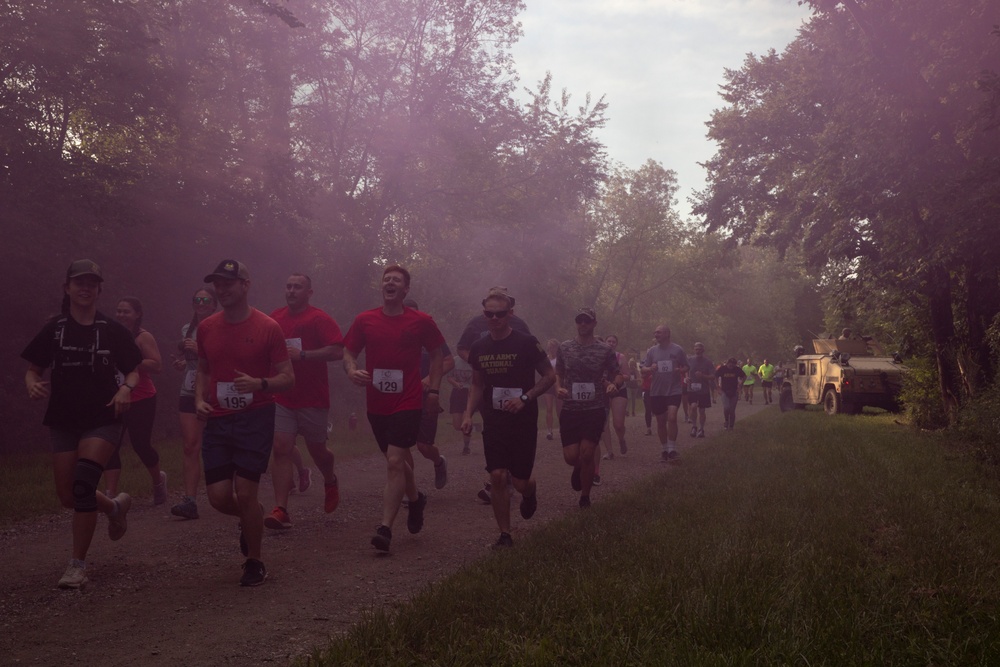 Iowa National Guard hosts 2024 10k Trench Run