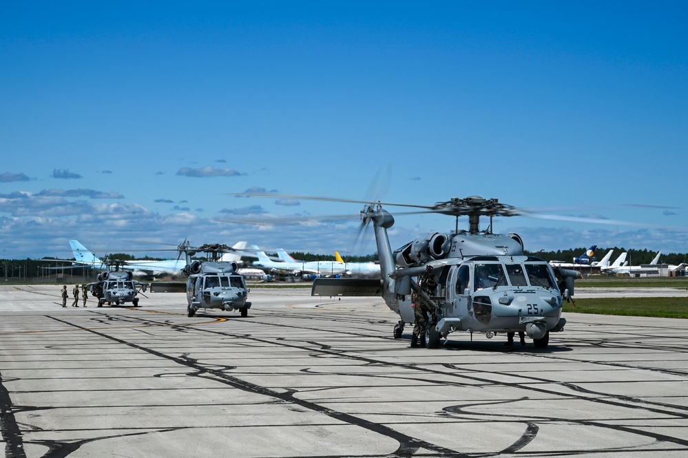 Hot-pit Refueling at Exercise Northern Strike