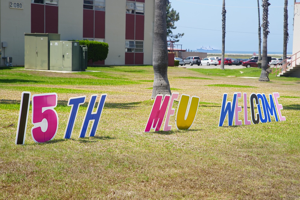 Elements of the 15th MEU Return Home from Deployment