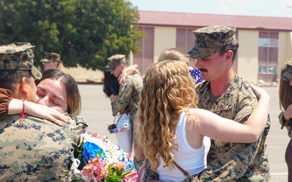 Elements of the 15th MEU Return Home from Deployment