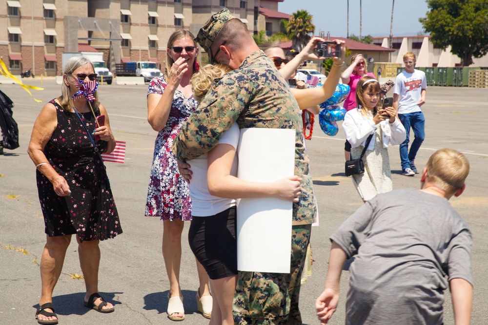 Elements of the 15th MEU Return Home from Deployment