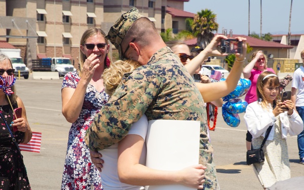 Elements of the 15th MEU Return Home from Deployment